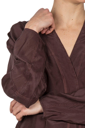 TELA Tela - Camicia - 450480 - Cioccolato da donna