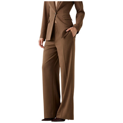 Guess pantaloni a gamba larga DOROTHEE W5YB04 WHD92 F1AX