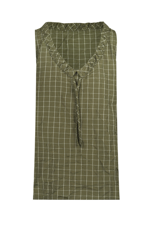 MAMA B Mama B - Top - 450656 - Verde/Latte da donna