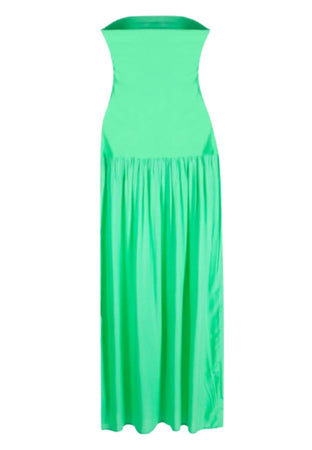 KARL LAGERFELD VESTITO STRAPLESS BEACH DRESS da donna