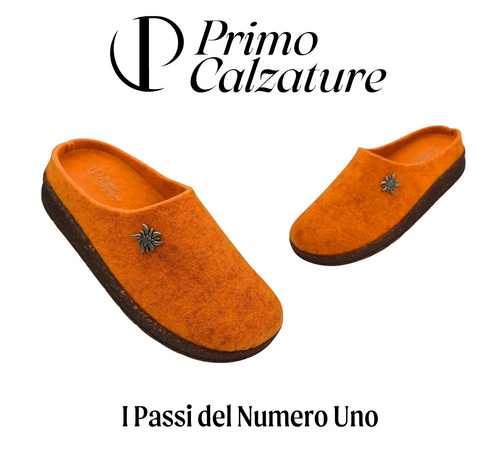 Ciabatte Tirolesi da Donna, Pantofole Invernali da Casa, Sottopiede Estraibile, 100% Made in Italy