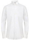 Dolce & Gabbana Camicia logo DG in cotone da uomo