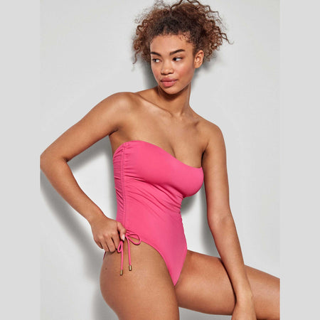 Costume Intero Gisela Tinta Unita Staccabile Donna