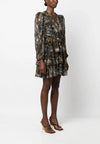 JUST CAVALLI Abito PL GEORGETTE PR PYTON da donna