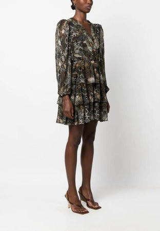 JUST CAVALLI Abito PL GEORGETTE PR PYTON da donna
