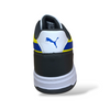 Puma Caven Sneakers Bambino Blu Nero Bianco Giallo – Stile Basket con Lacci | Taglie 36-39