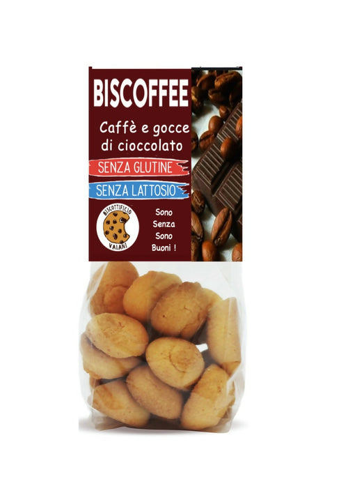 Biscotti 200g Bio e Senza Glutine e Senza Lattosio al Cacao Biscottificio Vaiani 200g con farina di riso e cocco