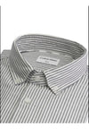 calvin klein CAMICIA WASHED OXFORD STRIPE SLIM da uomo