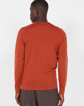calvin klein MAGLIONE SUPERIOR WOOL CREW da uomo