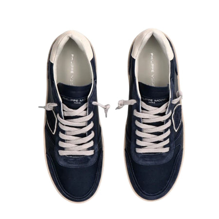 Philippe Model sneaker uomo philippe model - nice low man - blu da uomo