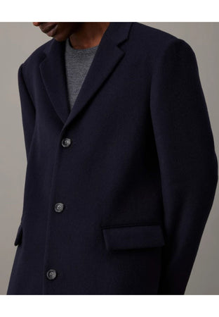 calvin klein CAPPOTTO FINE WOOL BLEND COAT da uomo