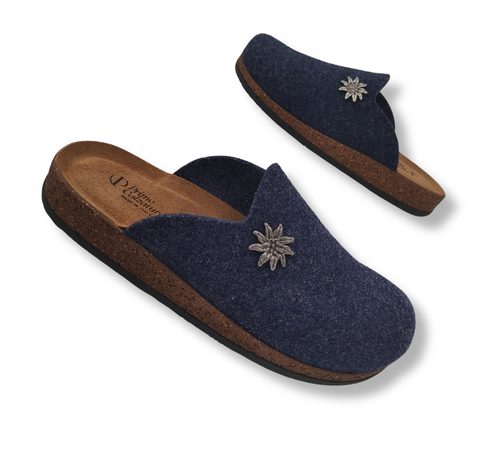 Originali Zoccoli Alpini, Ciabatte Uomo e Donna Invernali, Calde Sabot Tirolesi in Lana Cotta, 100% Made in Italy