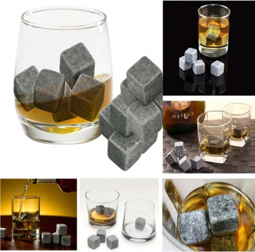 9 CUBETTI IN PIETRA OLLARE NATURALE GRIGIO PER WHISKY GHIACCIO REFRIGERANTE  Trade Shop italia - Napoli, Commerciovirtuoso.it