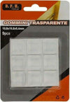 9 Gommini Adesivi Protezione Pavimenti Trasparenti Quadrati 19.8x19.8x6.4mm 66097 Casa, arredamento e bricolage > Bricolage e fai da te > Minuteria Trade Shop italia - Napoli, Commerciovirtuoso.it