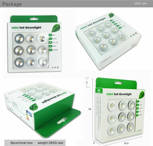 9 Mini Faretto 12v Incasso cob led 1w Foro 15mm segnapasso esterno interno ip65 Illuminazione/Illuminazione per esterni/Luci per sentieri Zencoccostore - Formia, Commerciovirtuoso.it