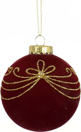 9 palline per albero di natale in velluto Bordeaux da Ø 10 cm pendaglio decorato Casa e cucina/Decorazioni per interni/Addobbi e decorazioni per ricorrenze/Decorazioni natalizie/Addobbi e decorazioni/Palle e palline MagiediNatale.it - Altamura, Commerciovirtuoso.it