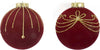 9 palline per albero di natale in velluto Bordeaux da Ø 10 cm pendaglio decorato Casa e cucina/Decorazioni per interni/Addobbi e decorazioni per ricorrenze/Decorazioni natalizie/Addobbi e decorazioni/Palle e palline MagiediNatale.it - Altamura, Commerciovirtuoso.it