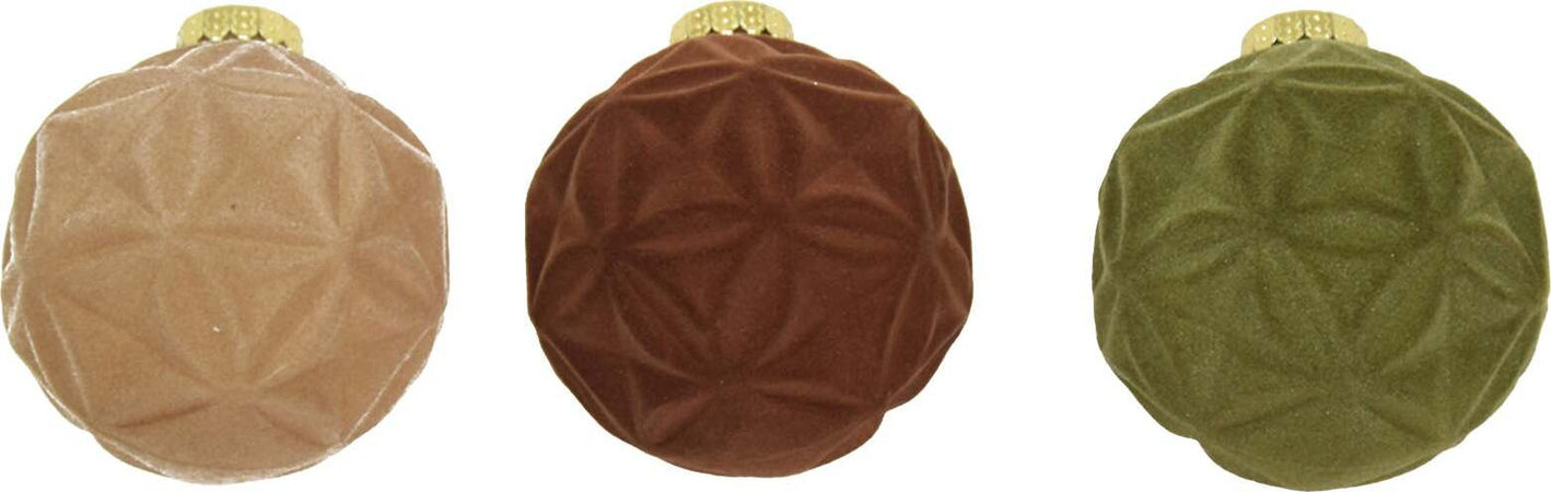 9 palline per albero di natale in velluto romboidale da Ø 10 cm pendaglio Tinta Unita Casa e cucina/Decorazioni per interni/Addobbi e decorazioni per ricorrenze/Decorazioni natalizie/Addobbi e decorazioni/Palle e palline MagiediNatale.it - Altamura, Commerciovirtuoso.it