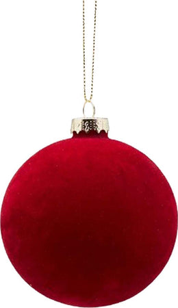 9 palline per albero di natale in velluto Rosso da Ø 10 cm pendaglio Tinta Unita Casa e cucina/Decorazioni per interni/Addobbi e decorazioni per ricorrenze/Decorazioni natalizie/Addobbi e decorazioni/Palle e palline MagiediNatale.it - Altamura, Commerciovirtuoso.it