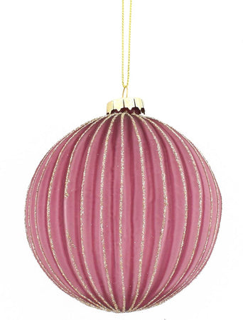 9 Palline per albero di natale in vetro Bordeaux a spicchi Ø 10 cm Tinta Unita Casa e cucina/Decorazioni per interni/Addobbi e decorazioni per ricorrenze/Decorazioni natalizie/Addobbi e decorazioni/Palle e palline MagiediNatale.it - Altamura, Commerciovirtuoso.it