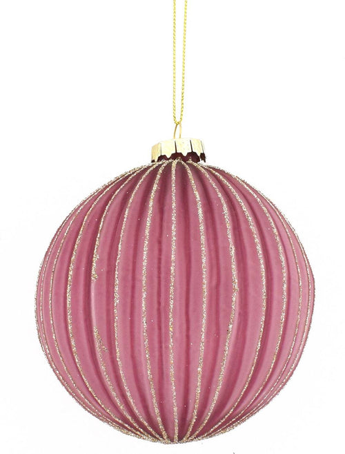 9 Palline per albero di natale in vetro Bordeaux a spicchi Ø 10 cm Tinta Unita Casa e cucina/Decorazioni per interni/Addobbi e decorazioni per ricorrenze/Decorazioni natalizie/Addobbi e decorazioni/Palle e palline MagiediNatale.it - Altamura, Commerciovirtuoso.it