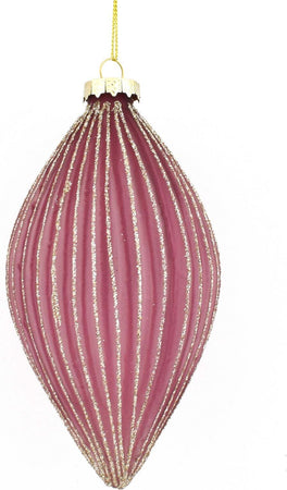 9 Palline per albero di natale in vetro Bordeaux a spicchi h 17 cm Tinta Unita Casa e cucina/Decorazioni per interni/Addobbi e decorazioni per ricorrenze/Decorazioni natalizie/Addobbi e decorazioni/Palle e palline MagiediNatale.it - Altamura, Commerciovirtuoso.it