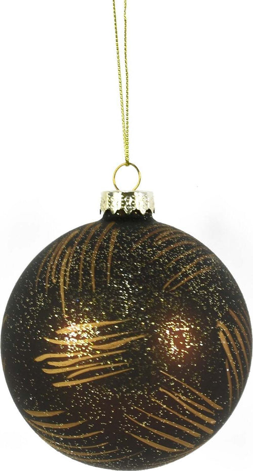 9 Palline per albero di natale in vetro Oro e Nero da Ø 10 cm pendaglio decorato Casa e cucina/Decorazioni per interni/Addobbi e decorazioni per ricorrenze/Decorazioni natalizie/Addobbi e decorazioni/Palle e palline MagiediNatale.it - Altamura, Commerciovirtuoso.it