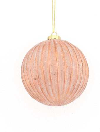 9 Palline per albero di natale in vetro Rosa a spicchi Ø 10 cm Tinta Unita Casa e cucina/Decorazioni per interni/Addobbi e decorazioni per ricorrenze/Decorazioni natalizie/Addobbi e decorazioni/Palle e palline MagiediNatale.it - Altamura, Commerciovirtuoso.it