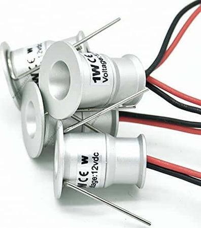 9 X MINI FARETTO A LED DA INCASSO 1W CREE COB SILVER CIELO STELLATO PUNTO LUCE  Trade Shop italia - Napoli, Commerciovirtuoso.it