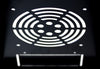 Armadio Rack 10'' a muro 6 unità Nero