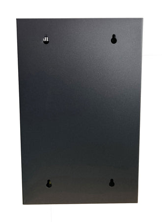 Armadio Rack 10'' a Muro 9 Unità Pannelli Asportabili Nero