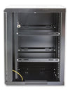 Armadio Rack 19'' a muro 9 unità sezione unica prof. 450 Nero
