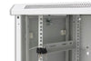 Armadio Rack 19'' a muro 12 unità sezione unica prof. 450mm Grigio