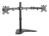 Supporto da scrivania per 2 Monitor 13-32'' con base