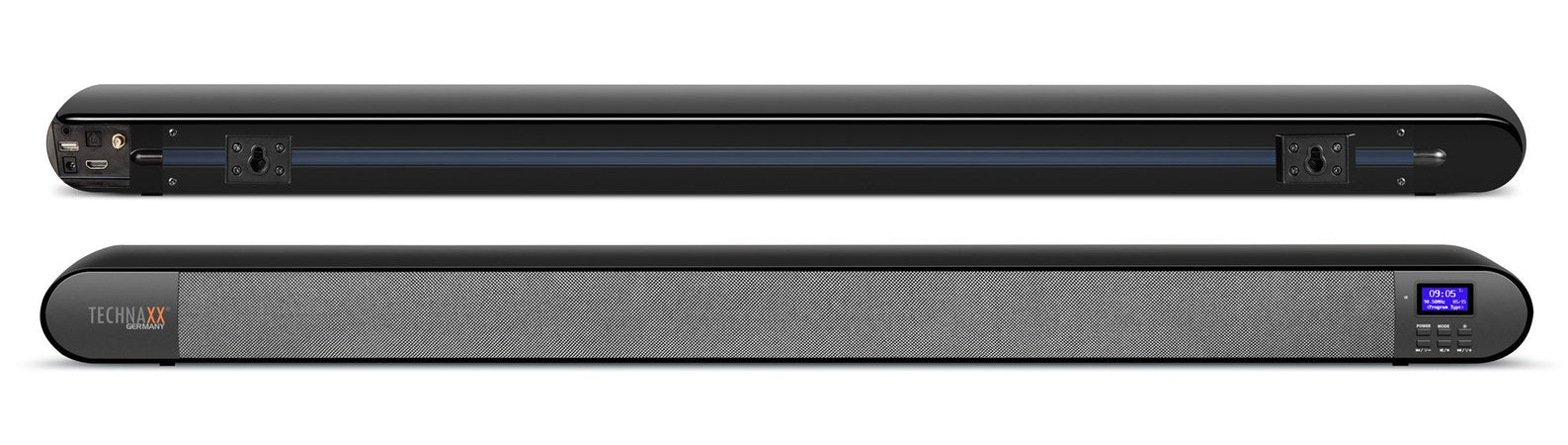 Soundbar con Radio DAB+ e FM Bluetooth V5.0 Connessione Ottica e Luce LED 7 Colori, TX-139