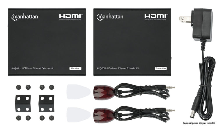 Kit Extender HDMI Over Ethernet 4K@60Hz