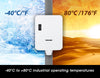 Switch Gigabit 5 porte PoE Passante / Extender 4 porte PoE+ per Esterno