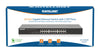 Gigabit Ethernet Switch 24 porte con 2 porte SFP