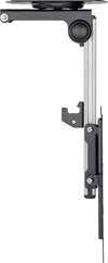 Staffa TV da Soffitto Dritto e Inclinato per TV LED/LCD 17''-37'' Nero