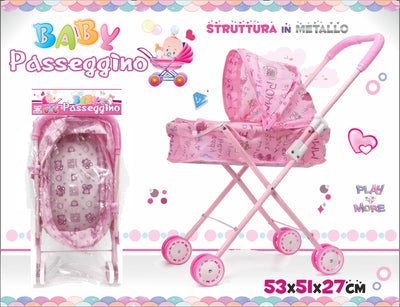Carrozzina Toys in Metallo