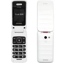 telefono cellulare brondi fox bianco