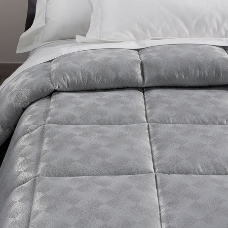 Trapunta Texture ! Caleffi: Raso Jacquard, Design Moderno e Lusso Avvolgente