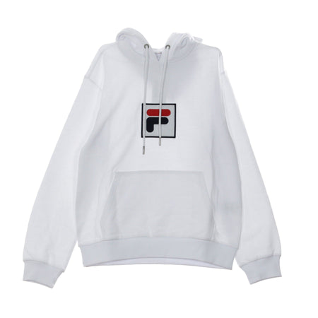 FILA Felpa Cappuccio Uomo Shawn 2.0 Bright White da uomo