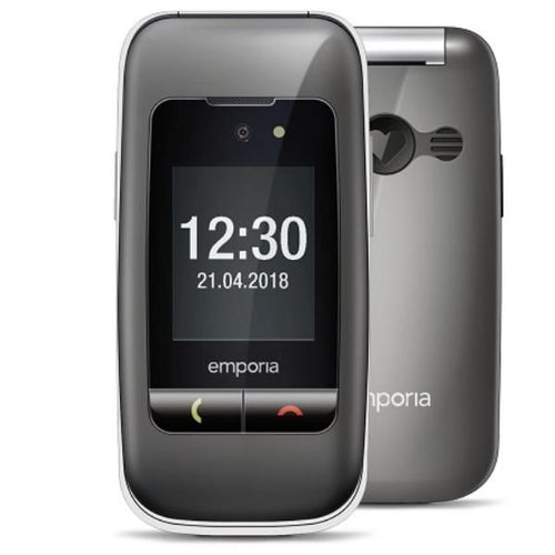 Emporia emporiaone 6,1 cm (2.4\) 80 g grigio, argento telefono per anziani - V200_001_SG