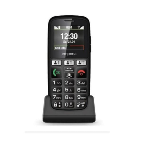Emporia emporiahappy 70 g nero telefono di livello base - E30_001