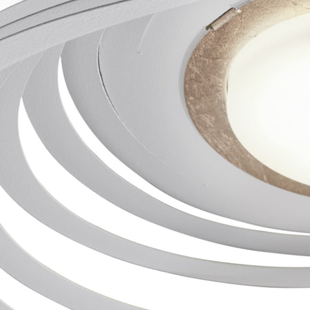 Plafoniera moderna Illuminando MOLLA PLMOLLPSLBNFO GX53 LED lampada soffitto