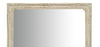 Biscottini Specchio Specchiera da parete e appendere verticale/orizzontale L50xPR4xH140 cm finitura bianco anticato