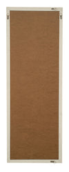 Biscottini Specchio Specchiera da parete e appendere verticale/orizzontale L50xPR4xH140 cm finitura bianco anticato
