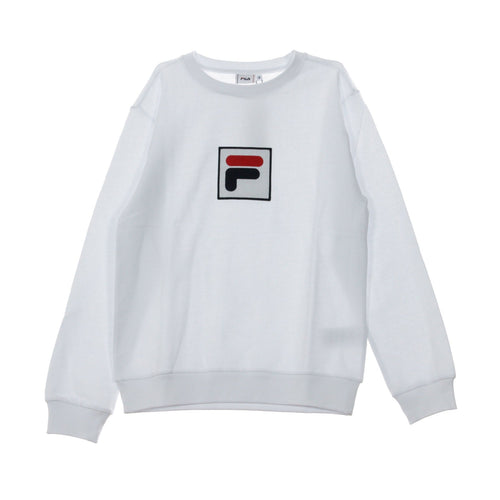 FILA Felpa Girocollo Uomo Rian Crew Bright White da uomo