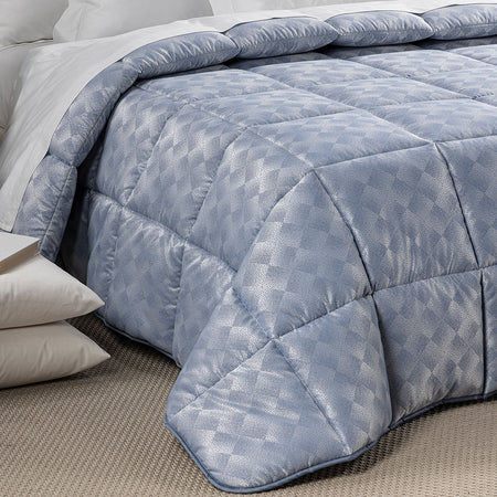 Trapunta Texture ! Caleffi: Raso Jacquard, Design Moderno e Lusso Avvolgente